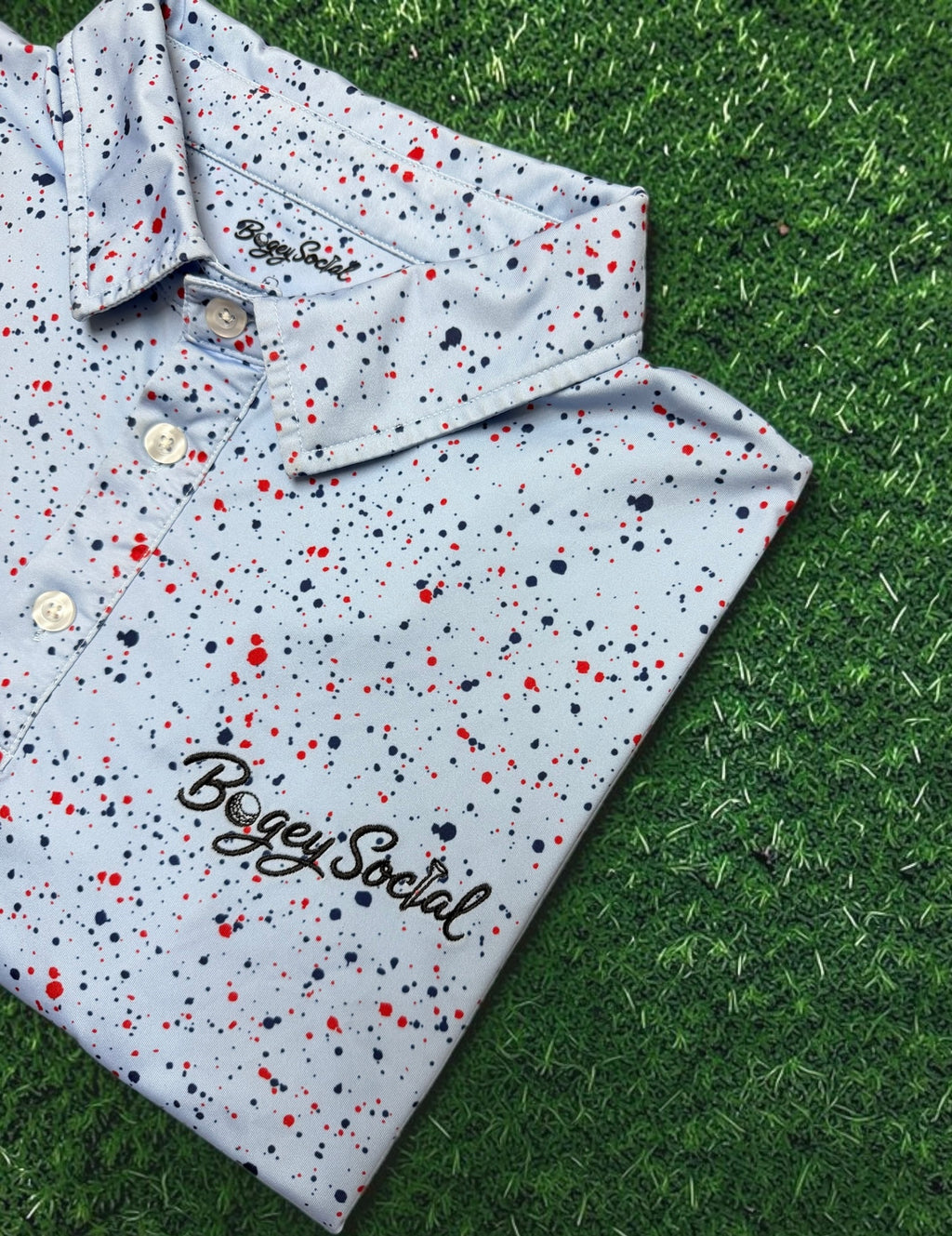 Paint Splatter Polo