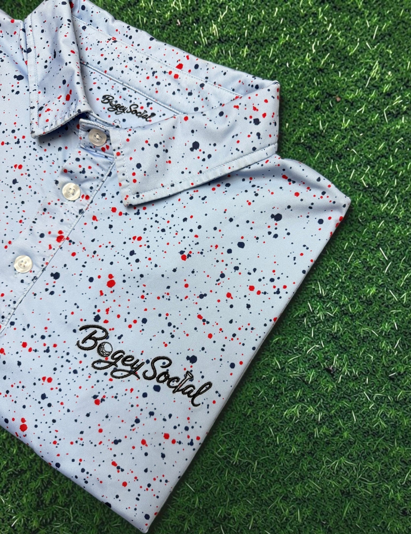 Paint Splatter Polo