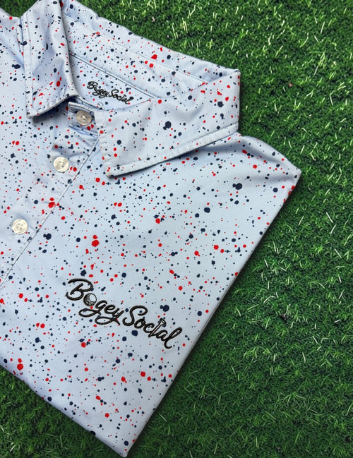 Paint Splatter Polo