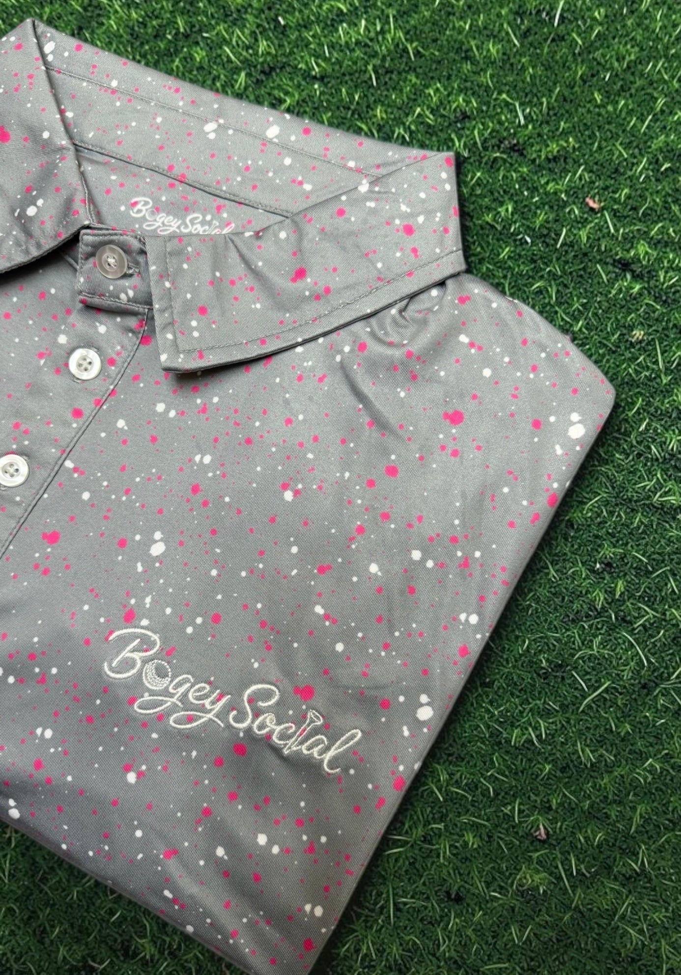 Paint Splatter Polo