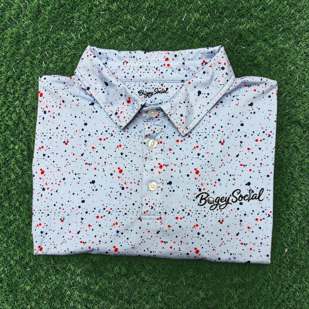Paint Splatter Polo